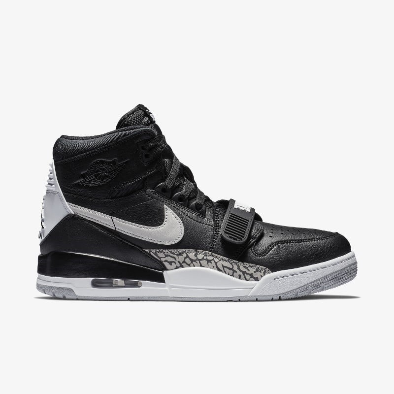 Jordan legacy 312 hot sale low black cement